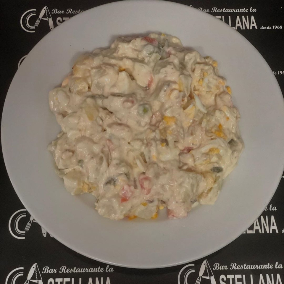 Ensaladilla rusa lacastellana #tapas #elprat