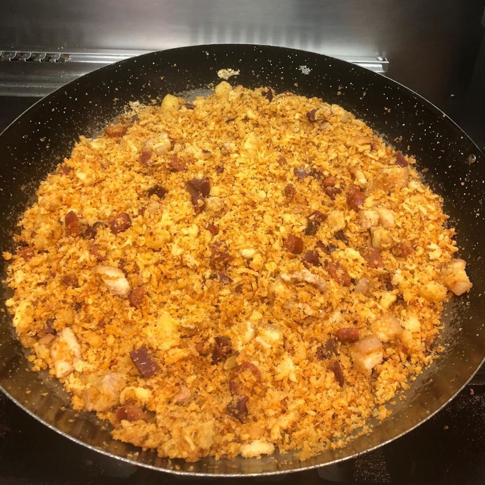 Migas camperas Listas pata comer lacastellana #tapas#elprat