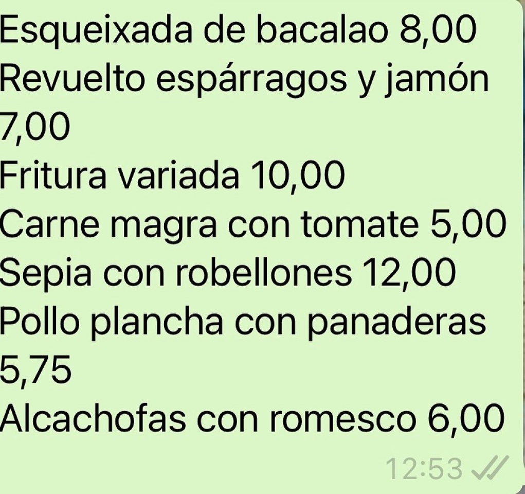 SUGERENCIAS DELDIA lacastellana #tapas#elprat