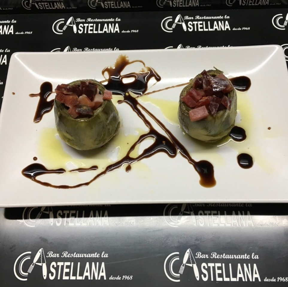 SUGERENCIAS DEL DÍA Nido de alcachofa Prat lacastellana #tapas #elprat #