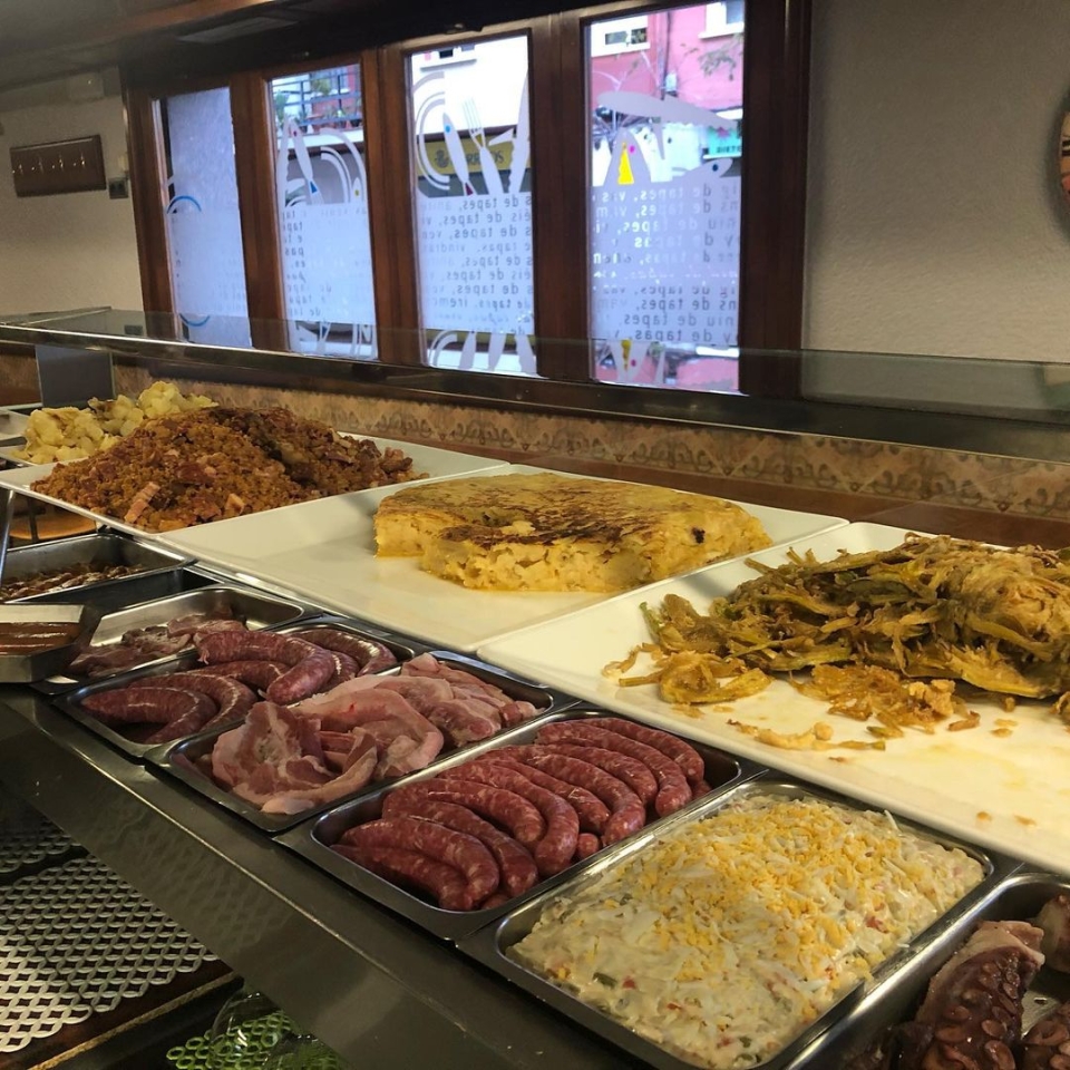 Todo listo para un buen desayuno la castellana #tapas#elprat