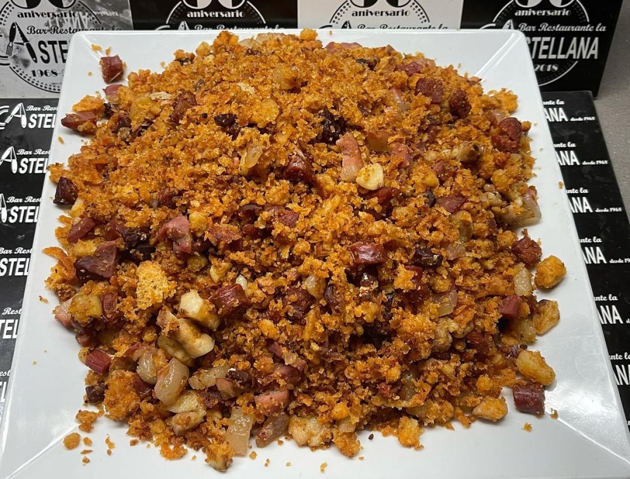 Vuelven las migas lacastellana #tapas#elprat