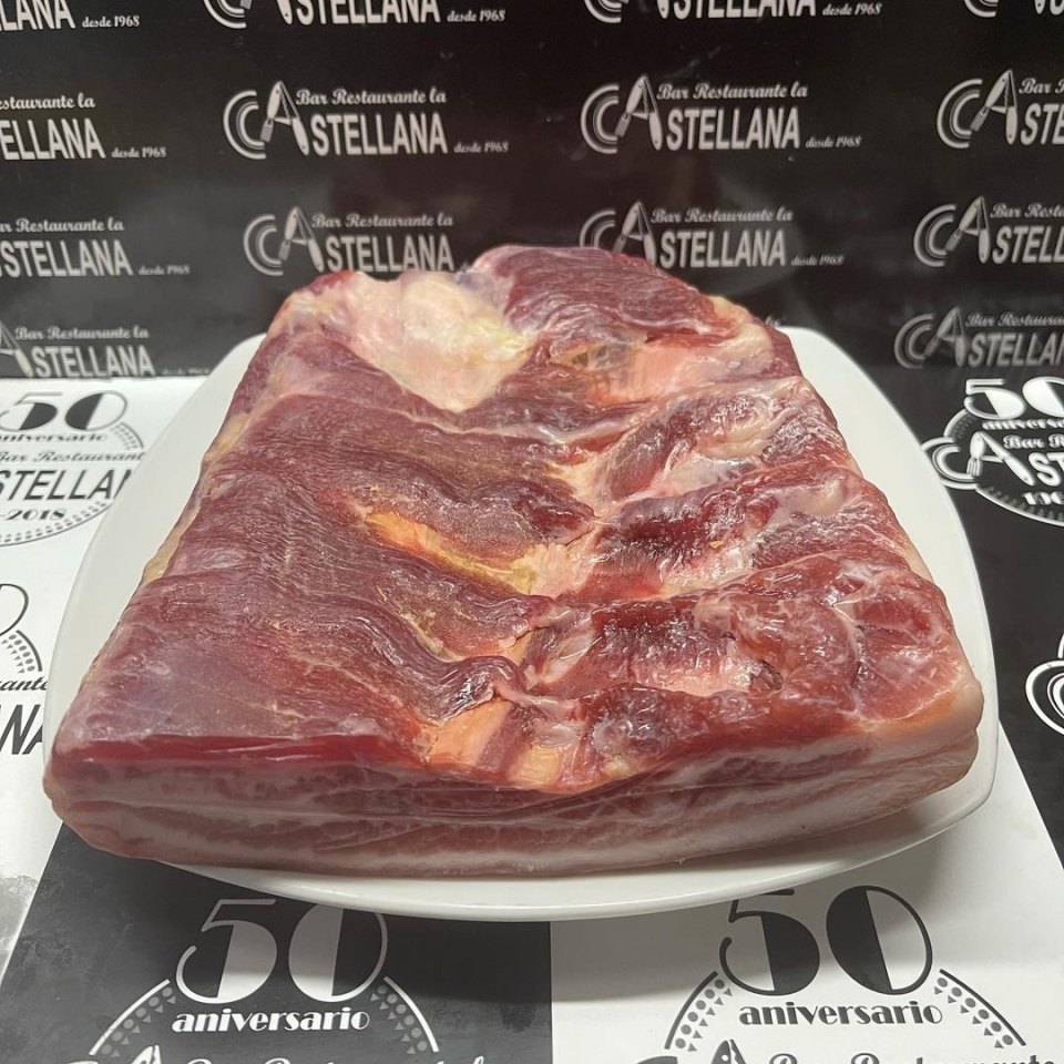 Bocadillo del día Bacon natural lacastellana#tapas#elprat# Para llevar o comer aquí de 8 a 16 h.